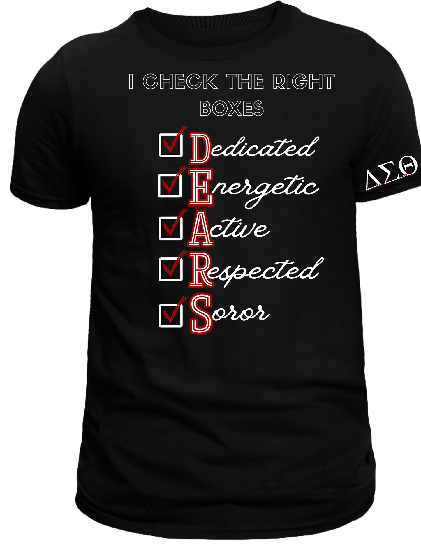 CHECK THE RIGHT BOXES