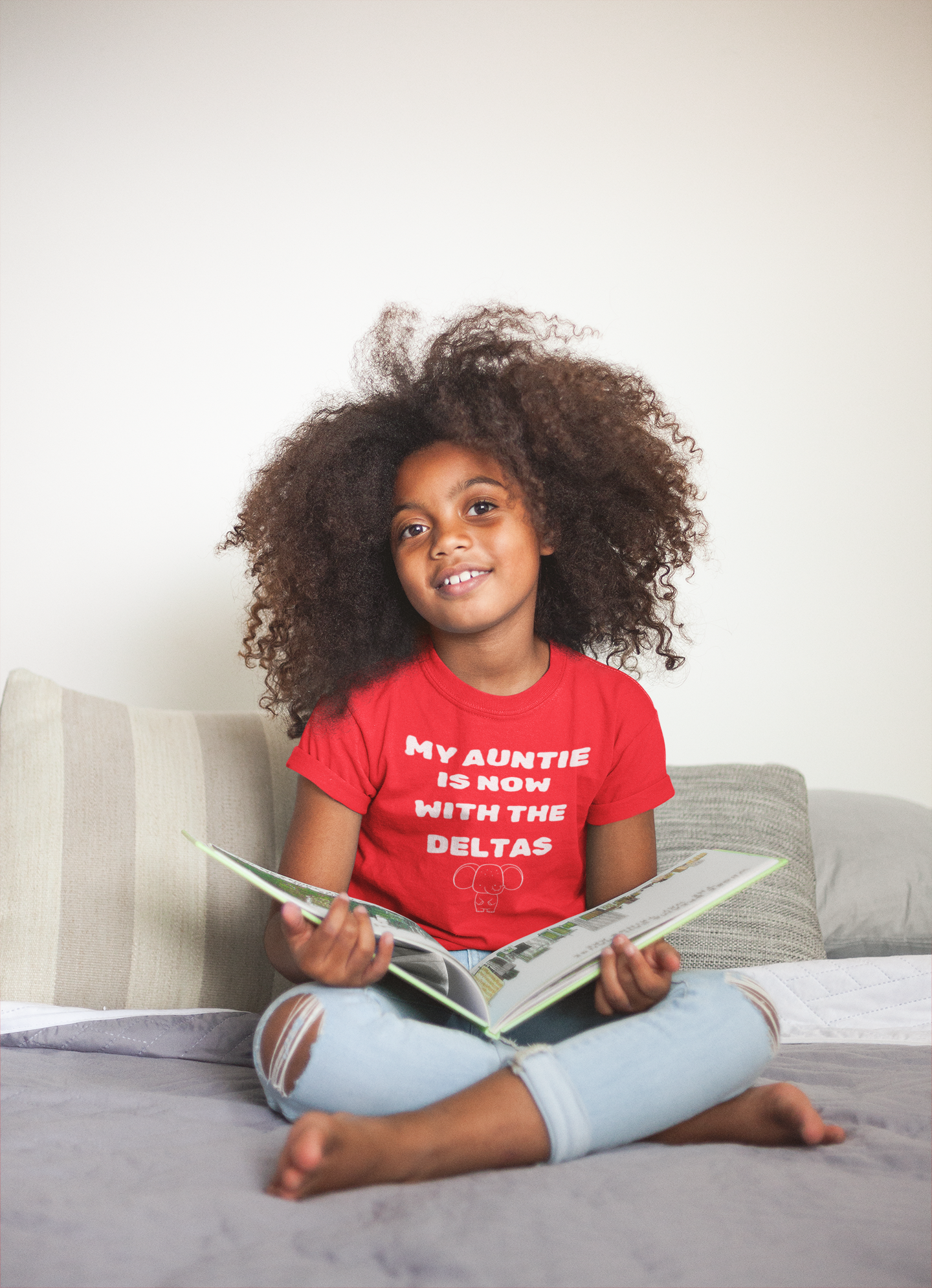 MY AUNTIE IS NOW WITH THE DELTAS!