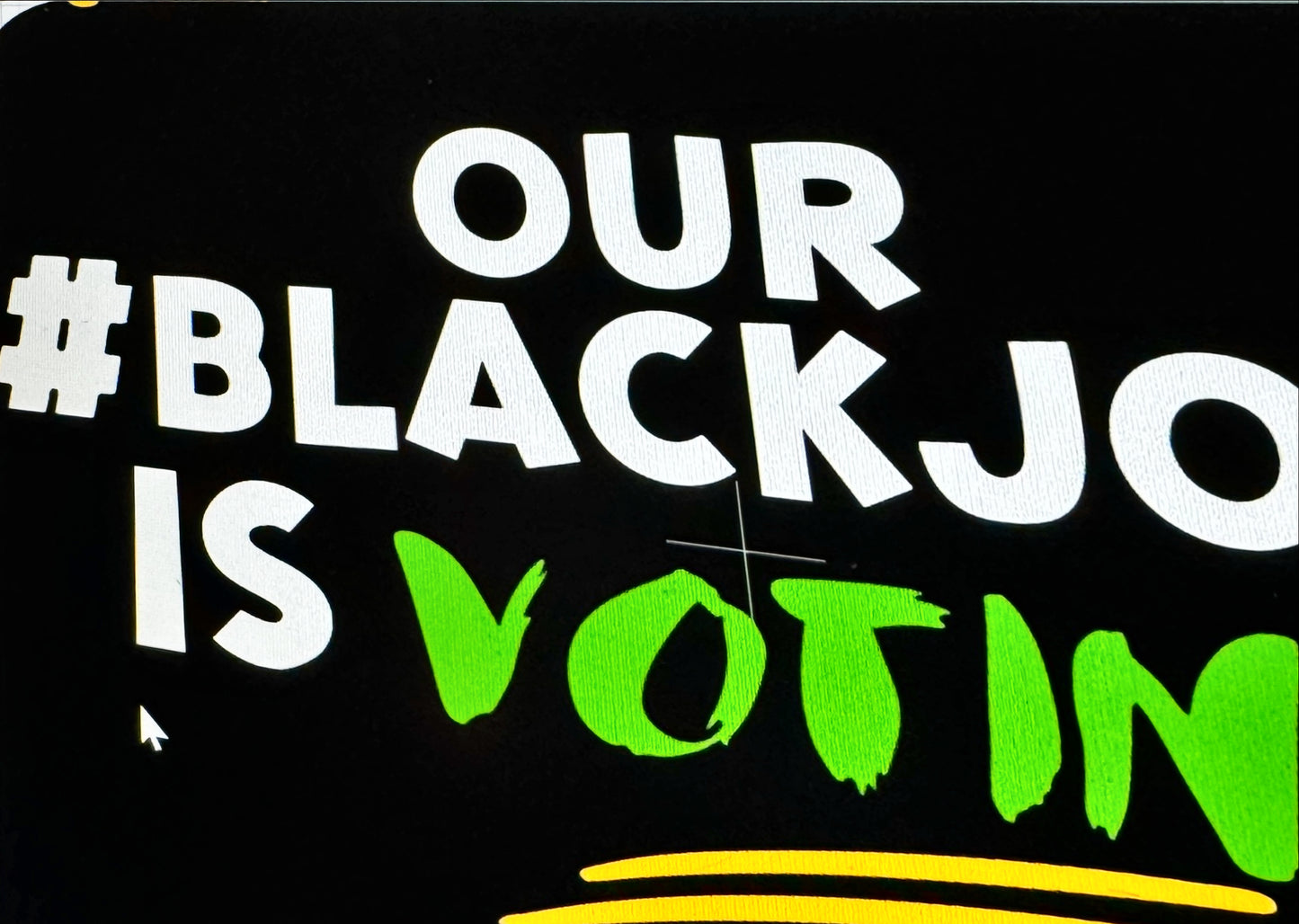 Our Black Job is to VOTE (unisex)