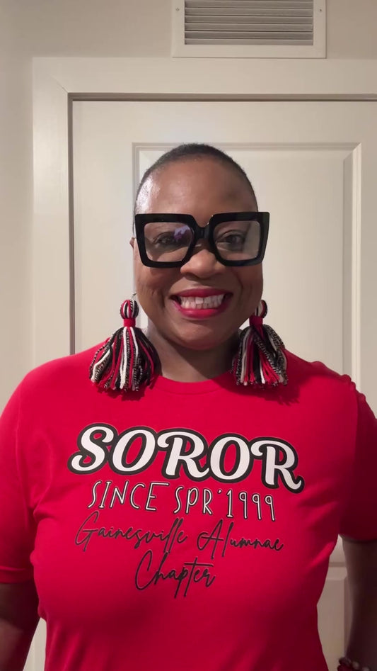 Soror Since…(personalized with crossing year and chapter of initiation)